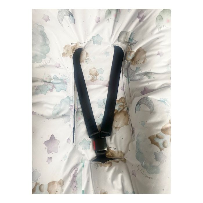 Turvahälli tekk ja soojakott "Baby BEAR" 90x90 cm