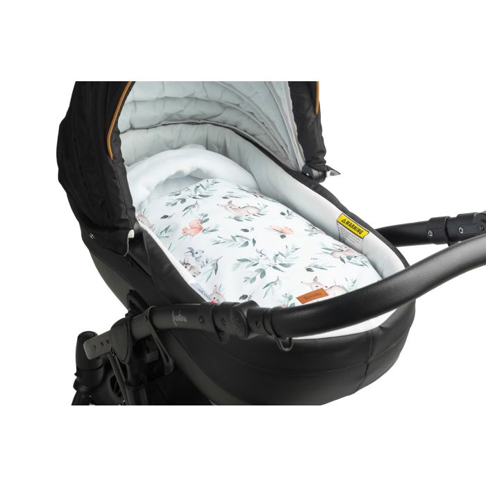 Soojakott vankrisse / turvatool "Vintage" 43x80 cm Winter White