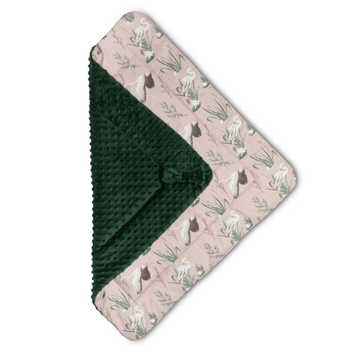 Beebi magamiskott (Kahepoolne)  "Birds" roheline