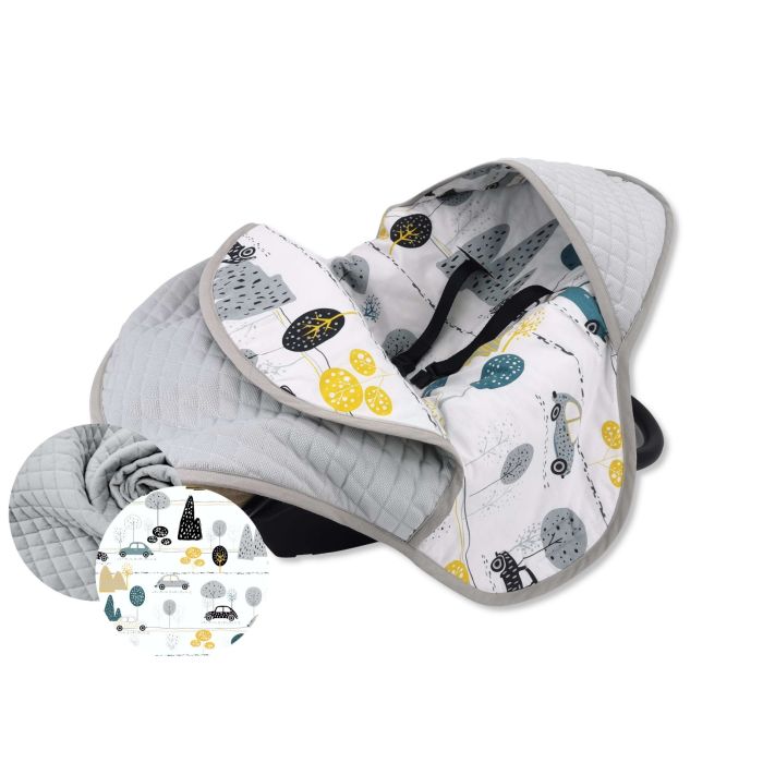 Turvahälli tekk ja soojakott  "Cars" hall