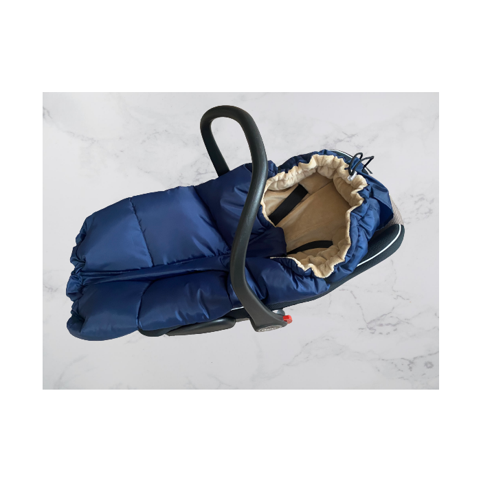 Soojakott kärusse "Combi polar" Black/Beige 