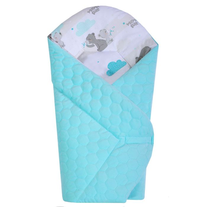 Beebi magamiskott (Kahepoolne) "Bubbles",mint värvi