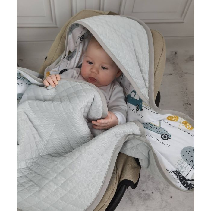 Turvahälli tekk ja soojakott  "Cars" hall