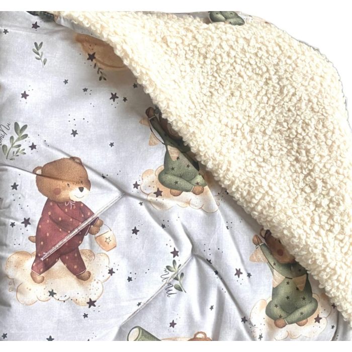 Soojakott turvahälli "Teddy" 90x90 cm winter 