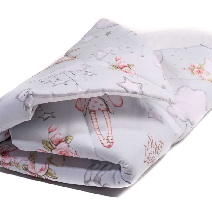 Beebi ümbriktekk "Bunny and Stars"