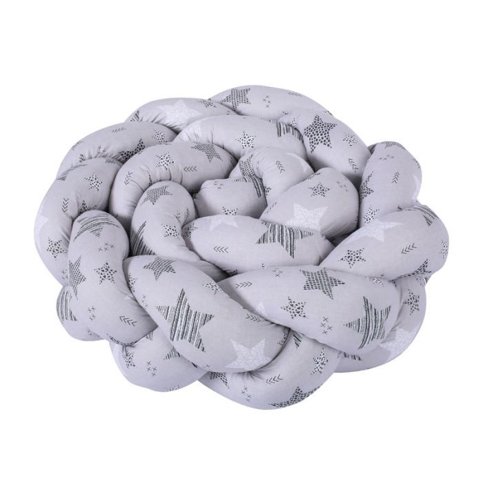 Voodipehmendus beebile 210 cm "Galaxy grey"