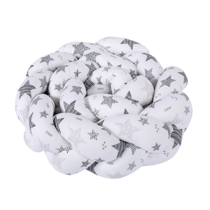 Voodipehmendus beebile 210 cm "Galaxy white"