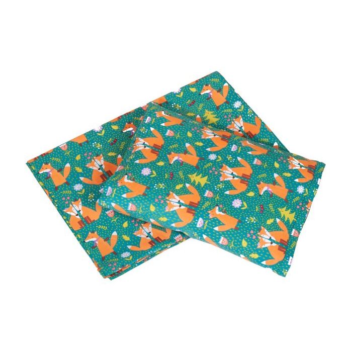 Voodipesu beebidele 135x100 "Red couple"   