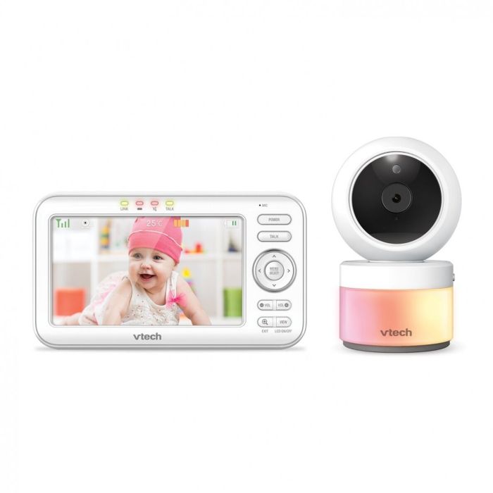 Vtech  mobiilne beebimonitor LCD-ekraan 5-tolline kaamera panoraam/paneerimine/suum VM5463
