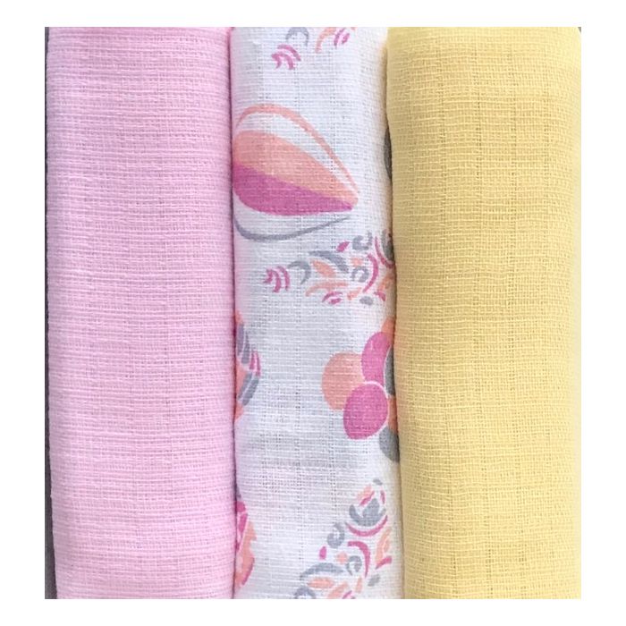 Puuvillaste mähkmete komplekt, 3 tükki, "Balloons"