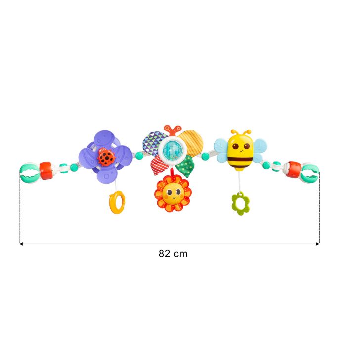 Mängukaar beebitoolile/vankrile  "Flowers"