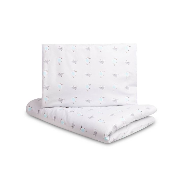 Voodipesu beebidele 135x100 "Dots&Birds"   