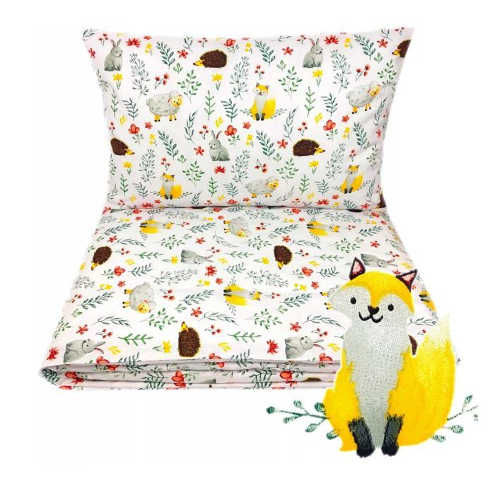 Voodipesu beebidele 135x100 "Sheep & Friends"  