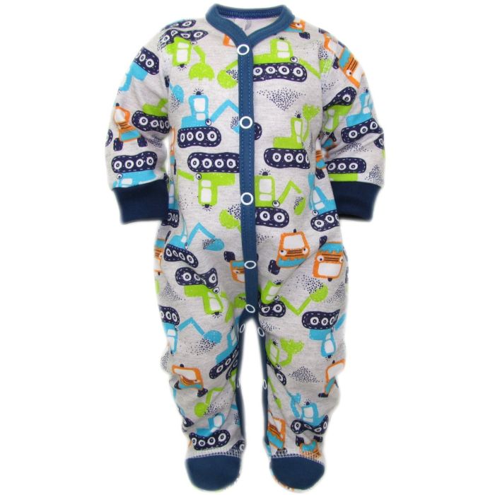 Beebi tudukombe - romper "Cars" sinine