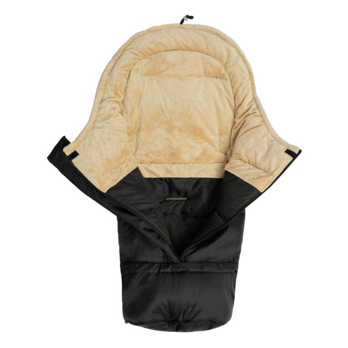 Soojakott kärusse  "Combi" Black/Beige 