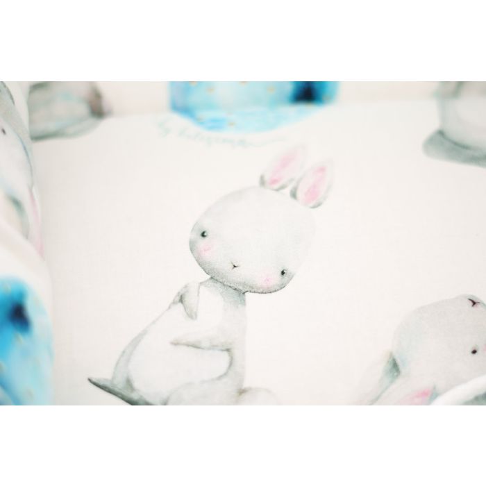 Turvahälli tekk ja soojakott "Little bunny" 90x90 cm