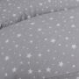 CebaBaby DUO nėščiųjų ir maitinimo pagalvė dżersej žvaigždės pilka W-885-000-739