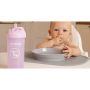 Twistshake buteliukas su šiaudeliu 360 ml nuo 6mėn violetinis 78591