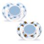 Lutt AVENT "Fashion" ortodontiline 6-18 k, sinine, 2tk