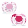 Lutt AVENT "Fashion" ortodontiline 6 - 18 k, roosa, 2tk
