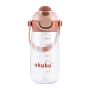 Akuku gertuvė su šiaudeliu 480ml pilkas mocha A0726