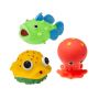 Vonios žaislai jūros gyvūnėliai Tullo 3 vnt., 503