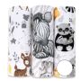Flanellist lapid komplektid 3tk "Neutral" 