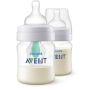 Lutipudel AVENT "Anti colic" koos lutiga 0k+ 125ml 2 tk