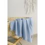 Kootud bambusviskoos beebitekk "Bamboo" 100x80 cm baby blue