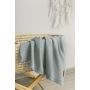 Kootud bambusviskoos beebitekk "Bamboo" 100x80 cm baby grey