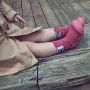 Beebi kingad  Attipas "Rainboots red" 