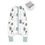 Beebi jalaosadega magamiskott "Forest walk green" 2-2.5 TOG