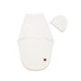 Beebi mähkimiskott "Leo" interlock soft ecru