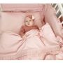 Beebi voodipesu ja voodipehmendus, voodilina "Royal powder pink"