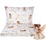 Voodipesu beebidele 135x100 "Fairies brown" 