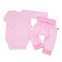 Beebiriided 2 osaline "Blank baggi baby pink" 