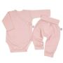 Beebiriided 2 osaline "Blank baggi pale pink" 