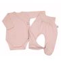 Beebiriided 2 osaline "Blank pale pink" 