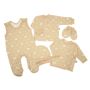 Komplekt vastsündinule 5-e osaline "Bear glamour beige" osta veebist