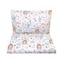 Beebi voodipesukomplektid  100x135 "Bunny & Hedgehog"  