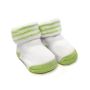 Puuvillased beebisokid 0-6 k, roheline