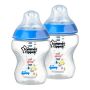 Lutipudelid Tommee Tippee, 0k+ 260ml 2 tk sinine