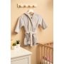 Beebide hommikumantel "Bear grey" 