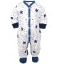 Beebi tudukombe - romper "Navy stars" sinine