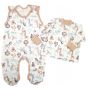 Drabužėliai kūdikiui "Jungle beige" 2 dalių 