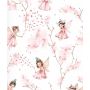 Puuvill voodilina 50x83 "Pink fairies"