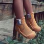 Beebi kingad  Attipas "Rainboots yellow" 