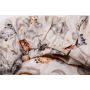 Puuvillane kummiga voodilina 60x120 cm "Keep dreaming" beige 