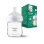 Stiklinis buteliukas AVENT "Natural" Response  su žinduku 0m+ 120ml 