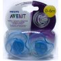 Lutt AVENT "FreeFlow" ortodontiline 0-6k, sensitive 2 tk
